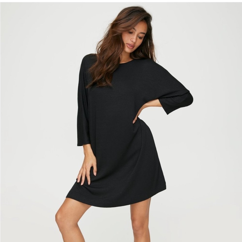 Black Cober Women's 3/4 Sleeve Dress from Wilfred Free
